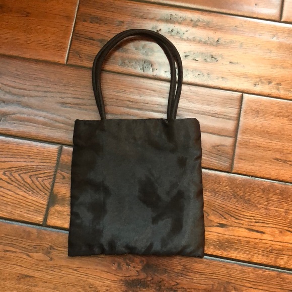 Small black decorative clutch - Picture 2 of 7